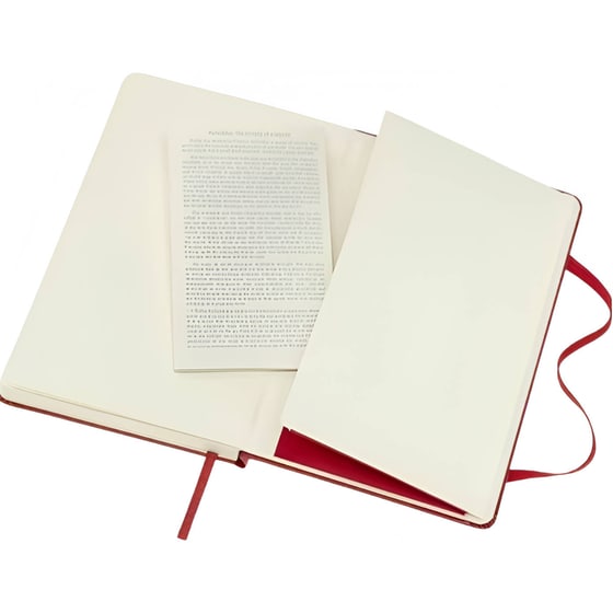 Σημειωματάριο Moleskine Ριγέ Κόκκινο Small (1 Τεμάχιο) image 3