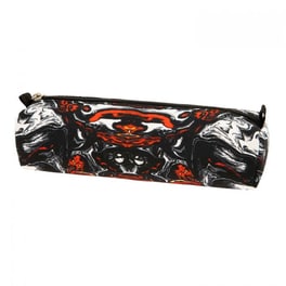 Κασετίνα Βαρελάκι Polo Wallet Art Tie Dye Red I Μονή Κόκκινο