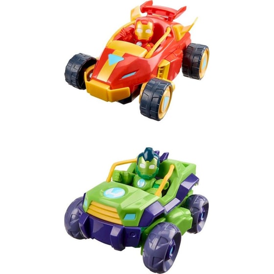 Hasbro Φιγούρα Marvel Iron Man & his Awesome Friends 2 σε 1 - 1 Τμχ Τυχαία Επιλογή Σχεδίου (G12585) image 1