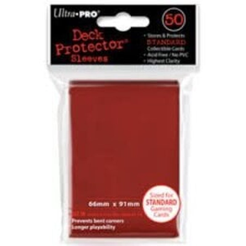 Ultra Pro – Standard 50 Sleeves Red