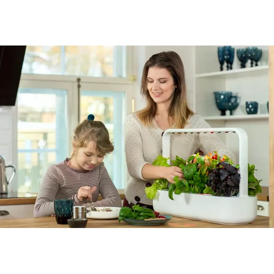 Ζαρντινιέρα Click and Grow Smart Garden 9 4 lt - Λευκή image 4