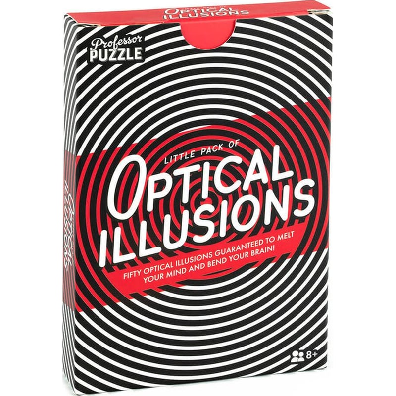 PROFESSOR PUZZLE Optical Illusions Παιχνίδι Με Κάρτες