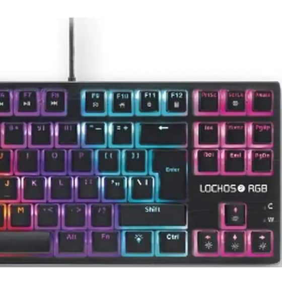 Gaming Σετ Spatan Gear Lochos 2 Πληκτρολόγιο RGB, Agis Gaming Ενσύρματο Ποντίκι, Ares II Mouse Pad image 2