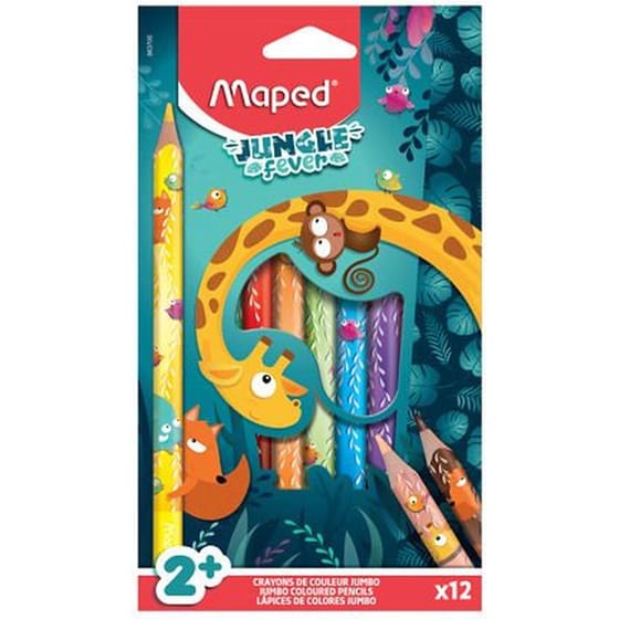 Ξυλομπογιές Maped Maxi Jungle Fever image 0