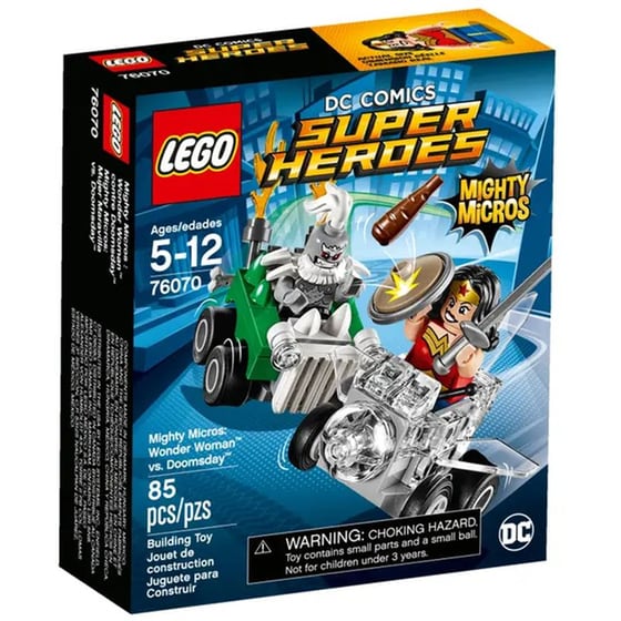 LEGO® DC Super Heroes Mighty Micros: Wonder Woman™ vs. Doomsday™ (76070) image 0