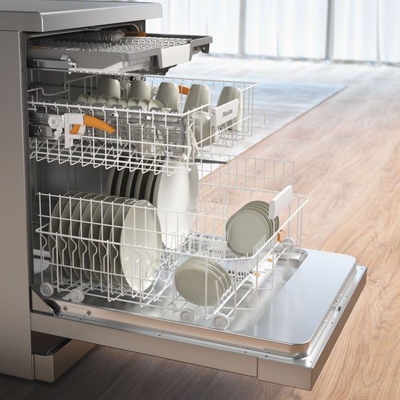 MIELE G 5811 SC Front Active Plus 14 Σερβίτσια Inox Πλυντήριο Πιάτων image 4