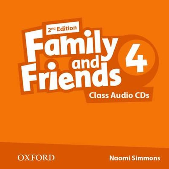 Family and Friends: Level 4: Class Audio CDs image 0