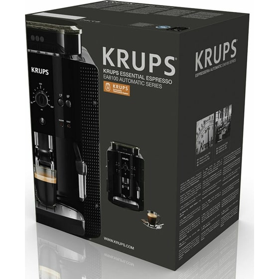 Αυτόματη Μηχανή Espresso KRUPS EA81R8 1450W Πίεσης 15bar με Μύλο Άλεσης Μαύρο image 1