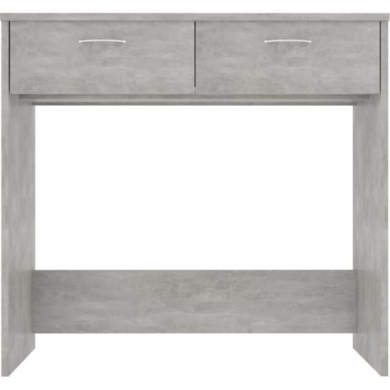 Γραφείο VidaXL από Επεξεργασμένο Ξύλο 80x40x75 cm - Γκρι Σκυροδέματος image 1