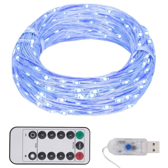 Λάμπακια Vidaxl Με 300 LED 30m - Μπλε image 0