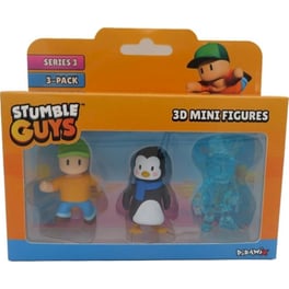 Stumble Guys Series 3 3D Mini Φιγούρες 3 Τμχ - Τυχαία Επιλογή (106-605)