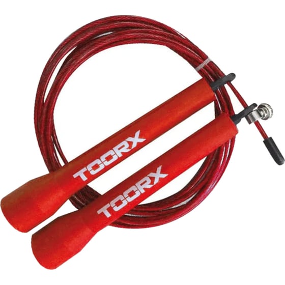 Σχοινάκι Γυμναστικής Toorx AHF-102 Συρμάτινο - Κόκκινο image 0