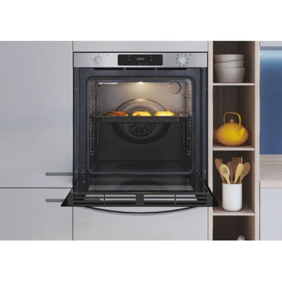 CANDY FXIDC X615 & CH64BVT 80 Lt Inox Eντοιχιζόμενο Σετ Φούρνος και Εστία image 4