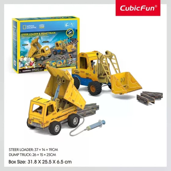 Φορτωτής & Φορτηγό National Geographic STEM image 1