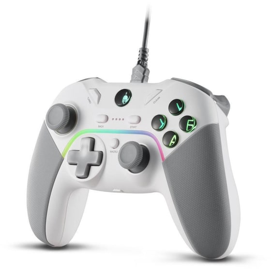 Spartan Gear Pelekys Ενσύρματο Χειριστήριο για PC / PS3 - Λευκό image 2