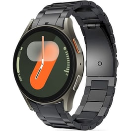Λουράκι Samsung Galaxy Watch Fe / 7 / 6 / 5 / 5 Pro / Watch 4 / Classic 4 (47/46/45/44/43/42/40mm) - Tech-protect Stainless Από Ανοξείδωτο Ατσάλι - Black (5906302313556)