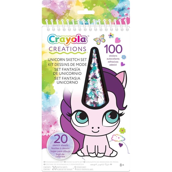 Crayola Creations Άλμπουμ με Αυτοκόλλητα Unicorn image 0
