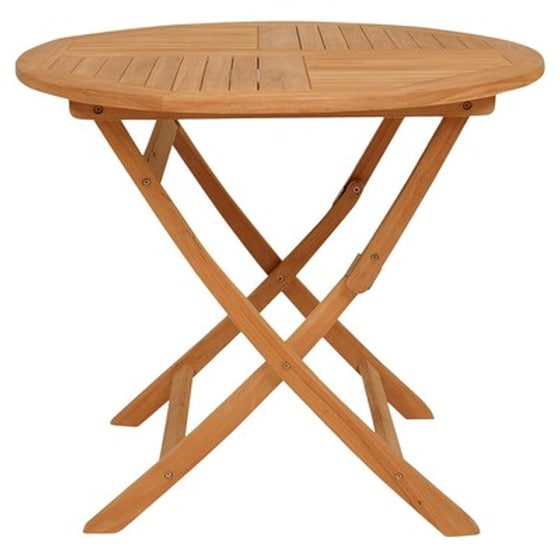 Vidaxl Σετ Τραπεζαρίας Κήπου 5 Τεμαχίων Από Μασίφ Ξύλο Teak image 3