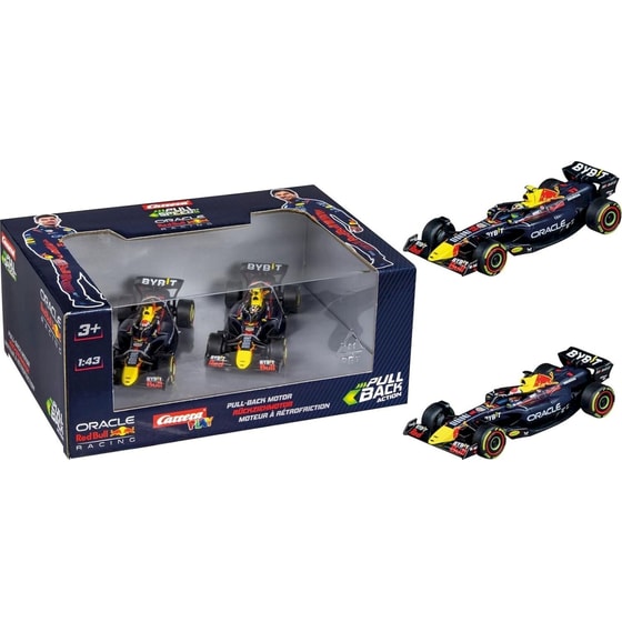 Carrera Αυτοκινητάκια Pull Speed Motor Oracle Red Bull Racing F1 Twinpack Vehicle Pack 2 image 1
