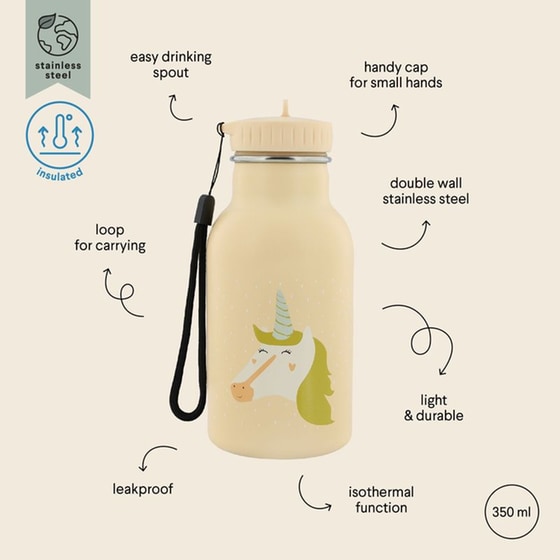 Μπουκάλι Θερμός Trixie Μονόκερος 350 ml image 2