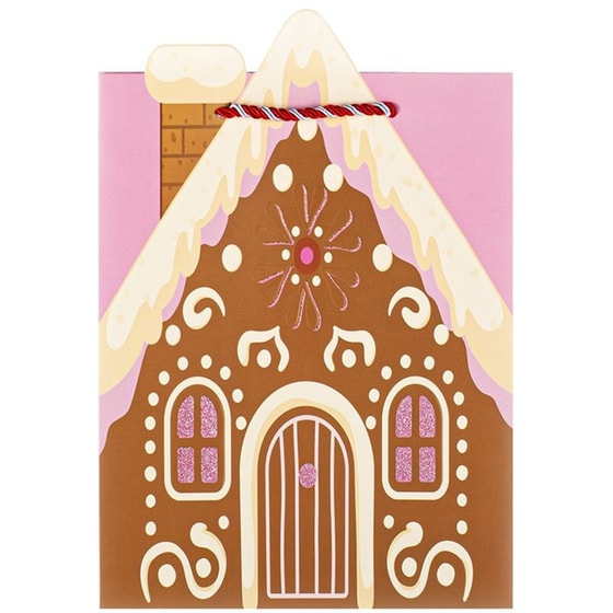 Σακούλα Δώρου Tri-Coastal Gingerbread House Small image 0
