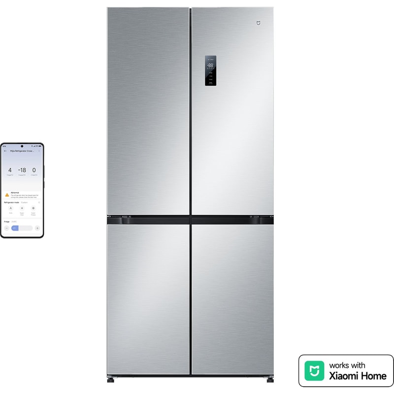 MIJIA LTP4567GR No Frost 502 Lt Inox Ψυγείο Ντουλάπα MIJIA