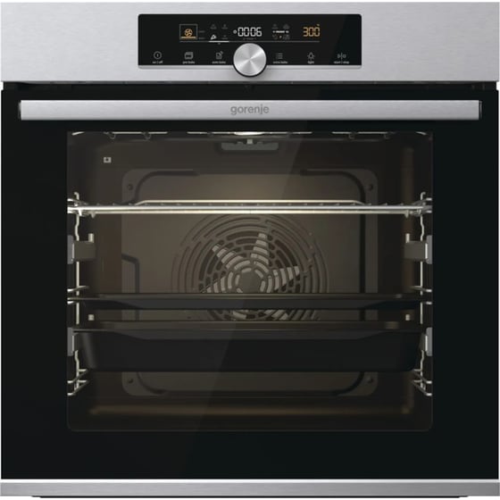 GORENJE BOS6747A01X 77 Lt Μαύρο Εντοιχιζόμενος Φούρνος Άνω Πάγκου image 0