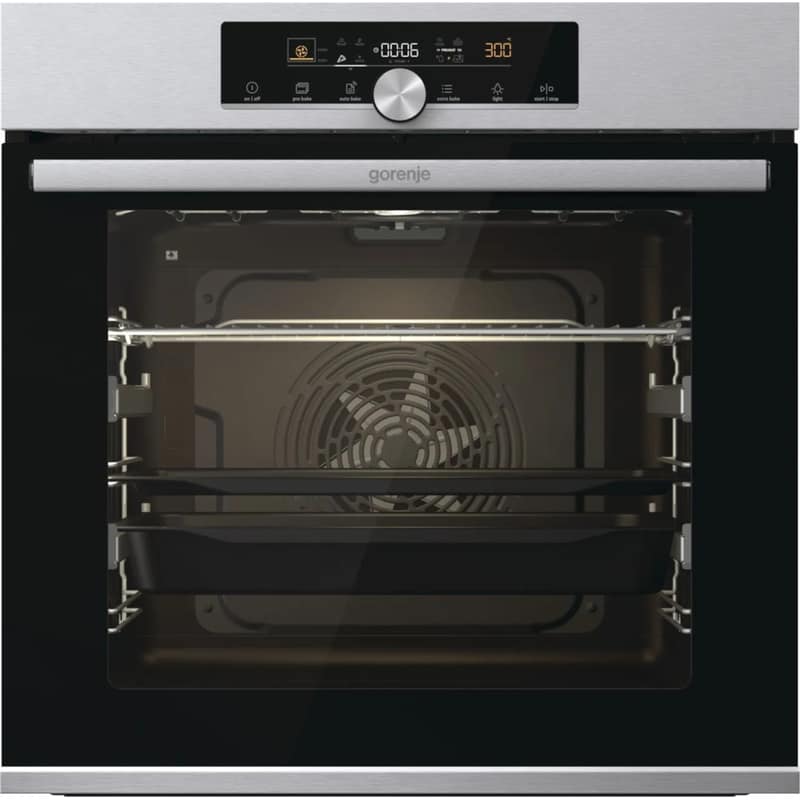 GORENJE GORENJE BOS6747A01X 77 Lt Μαύρο Εντοιχιζόμενος Φούρνος Άνω Πάγκου