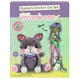 Σετ Πλεξίματος Santoro με Βελονάκι Grey Cat