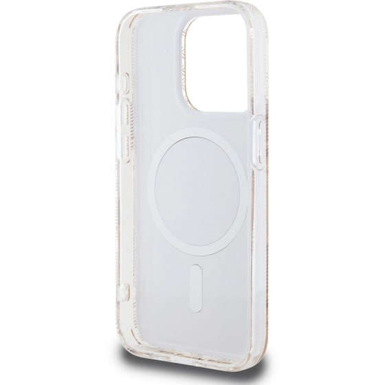 Guess “gcube Stripes Collection” Magsafe Hard Case Θήκη Προστασίας Από Σκληρό Πλαστικό – Iphone 15 Pro Max (καφέ – Guhmp15xhgcustgw) image 2