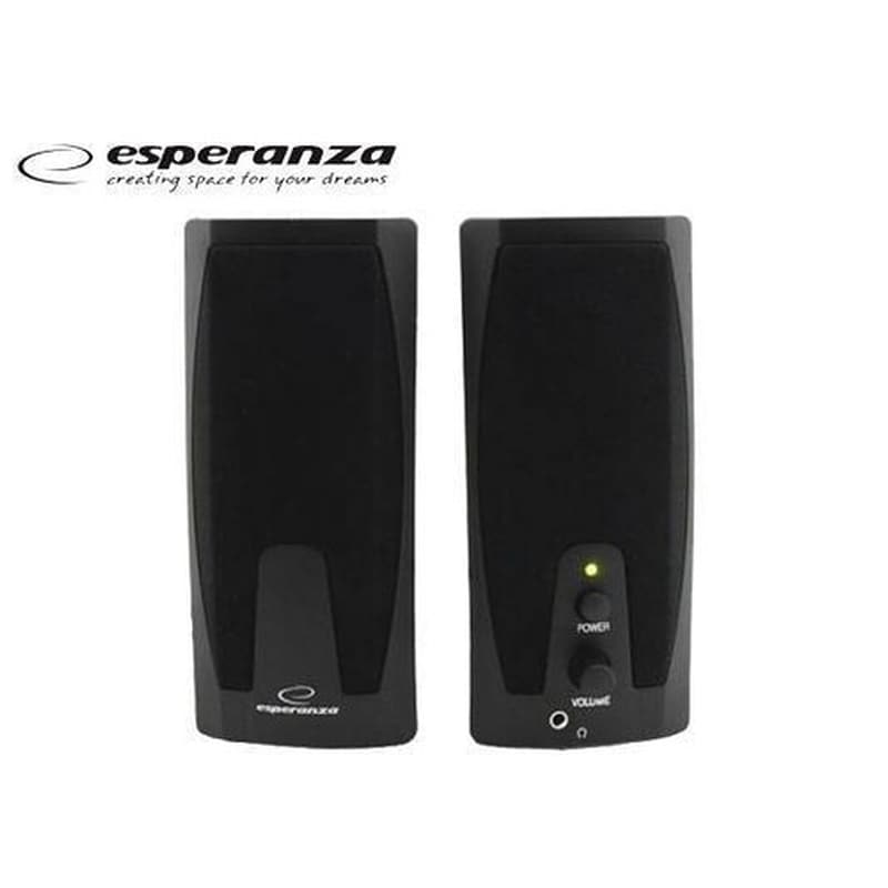 ESPERANZA Ηχεία 2.0 Esperanza Giocoso Ep110 2W - Μαύρο