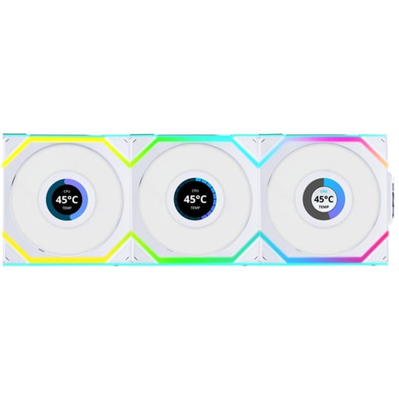 Case Fan Lian Li Uni Fan SL Wireless LCD 120mm LED - Λευκό image 0