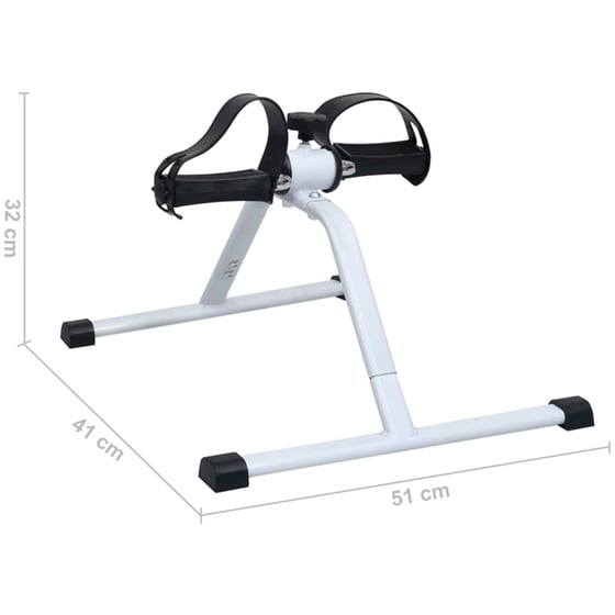 VIDAXL Mini Bike Πεταλιέρα Λευκό image 5