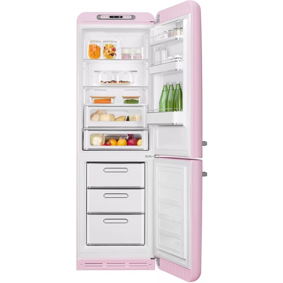 SMEG FAB32RPK6 332 Lt Total No Frost Ροζ Ψυγειοκαταψύκτης image 3