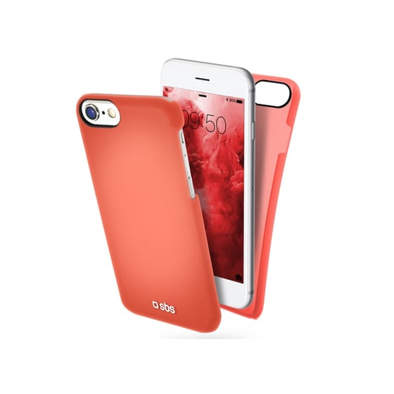 Θήκη iPhone 8/7 - SBS ColorFeel Cover TEFEELIP7R Κόκκινο image 0