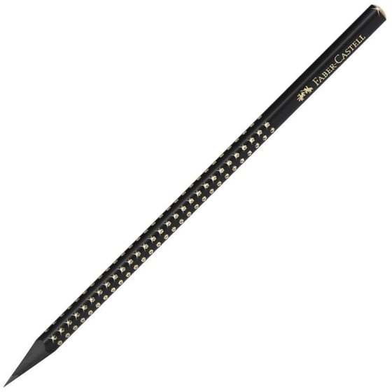 Μολύβι Faber Castell Sparkle Midnight B Χρυσό image 0