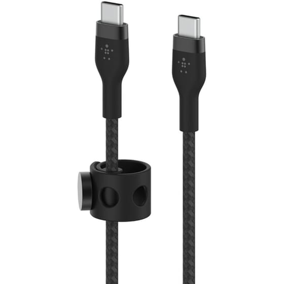 Καλώδιο Φόρτισης Belkin BoostCharge Pro Flex C USB-C σε USB-C 1m - Black image 1