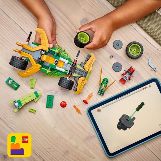 LEGO® Ninjago Lloyd's Pull-Back Race Car (71828) image 10