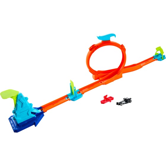 Mattel Hot Wheels Πίστα Stunt Tracks Loop Flag Finish image 2
