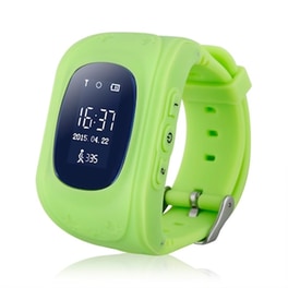 Intime Gps Παιδικό Ρολόι Χειρός It-025, Sos, Βηματομετρητής, Πράσινο