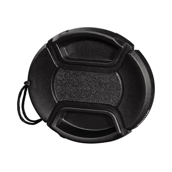 Προστασία Φακού Hama Smart-Snap Lens Cap - 55 mm - Μαύρο image 0