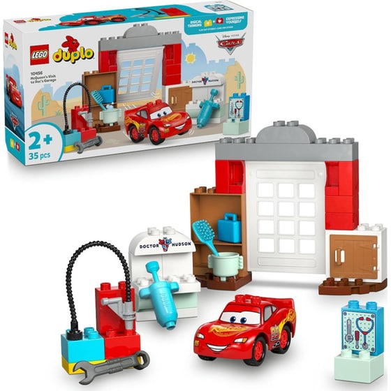 LEGO® Duplo® Disney Pixar Cars McQueen's Visit to Doc's Garage (10456) image 1