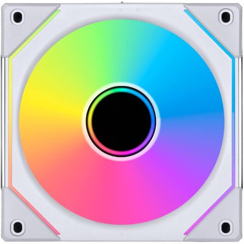 Case Fan Lian Li Uni Fan Sl-inf Wireless 120mm με RGB Φωτισμό και Σύνδεση 4-Pin PWM - Λευκό