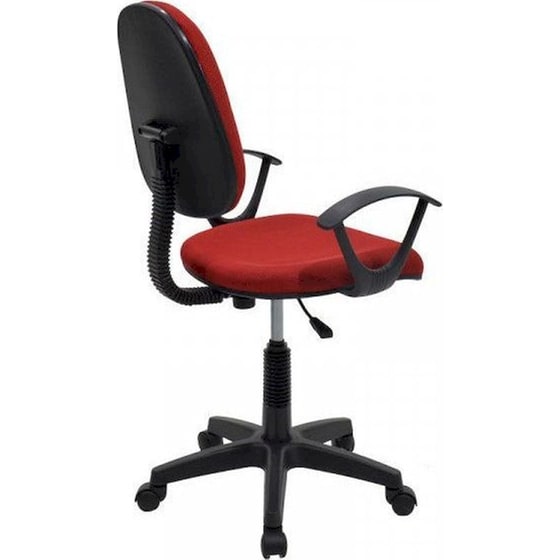 Καρέκλα Γραφείου ArteLibre Δάφνη Υφασμάτινη - Κόκκινη image 1