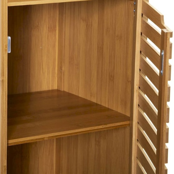 Ντουλάπι Μπάνιου Spitishop F-v 160815 από Bamboo 30.5x30.3x78.7cm - Φυσικό image 2