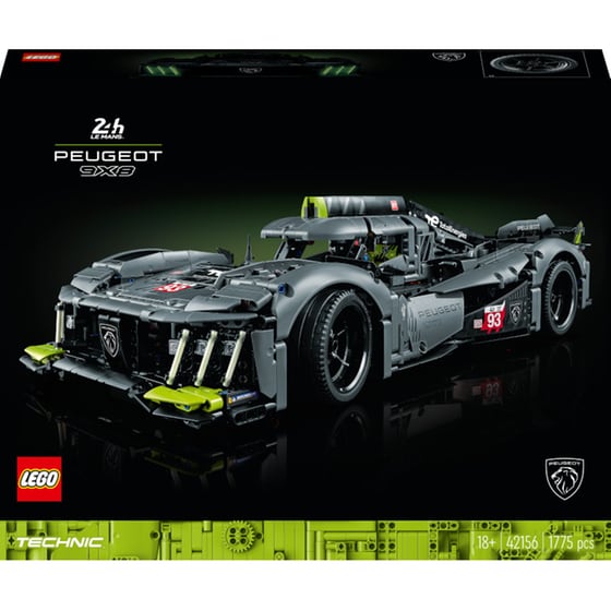 LEGO® Technic Peugeot 9X8 24H Le Mans Hybrid Hypercar (42156) image 10