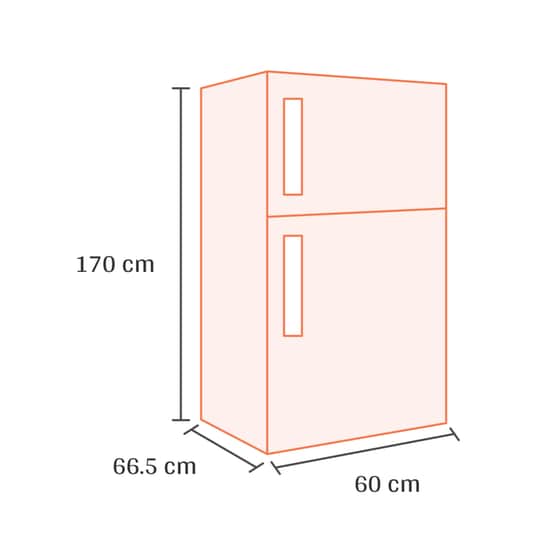 ESKIMO ES RTF344NEIN No Frost 334 Lt Inox Δίπορτο Ψυγείο image 1