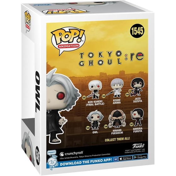 Funko Pop! Animation - Tokyo Ghoul Re - Owl #1545 image 2