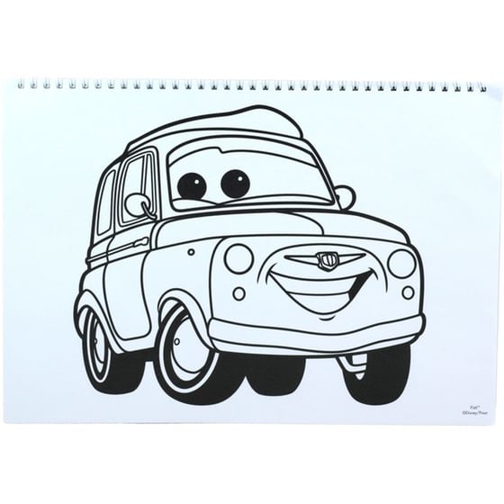 Μπλοκ Ζωγραφικής Gim A4 Cars Roaring image 4
