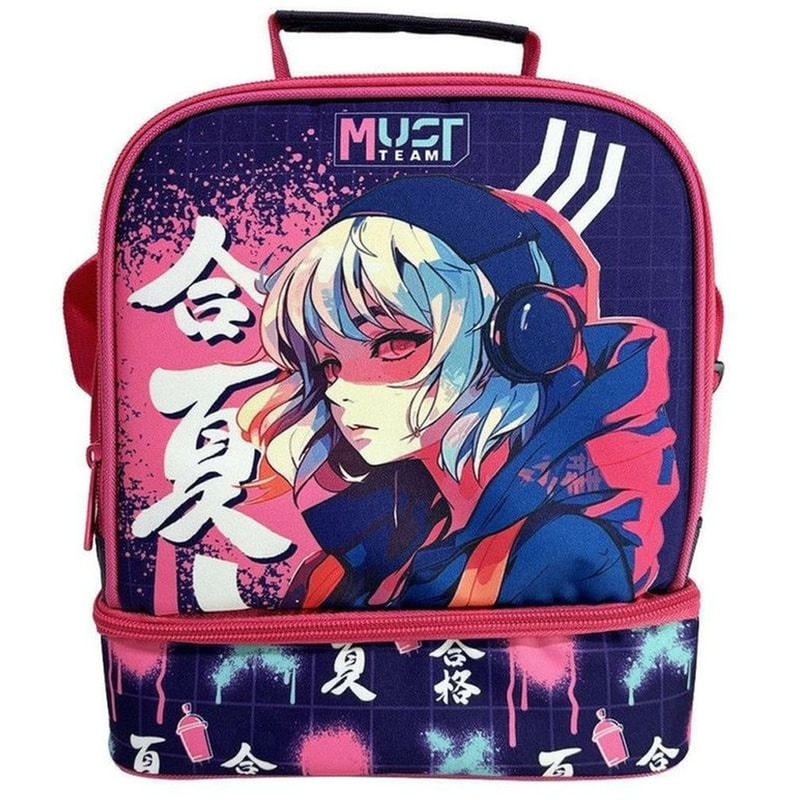 Τσαντάκι Φαγητού Ισοθερμικό Must Team Yummy Anime 7L